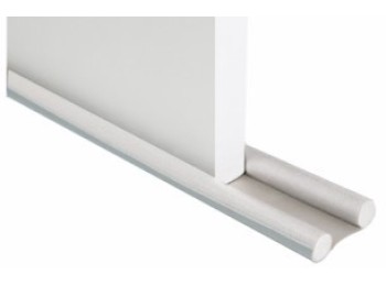 Burlete bajo pta 095cm doble rollo pvc bl vivahogar