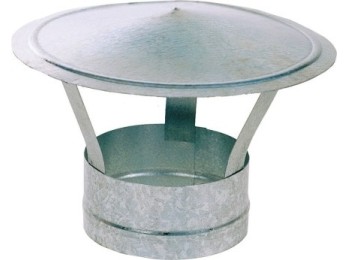 Sombrerete tubo estufa normal 110mm ac galv exojo