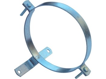 Abrazadera tubo estufa atorn. 100 mm ac exojo