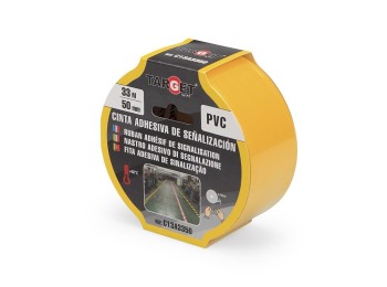 Cinta adh 50mmx33mt señalizacion target pvc ama c13a3350