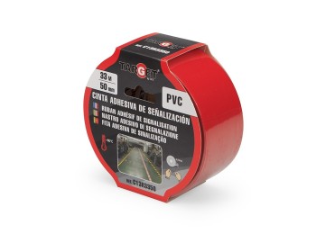 Cinta adh 50mmx33mt señalizacion target pvc ro c13r3350