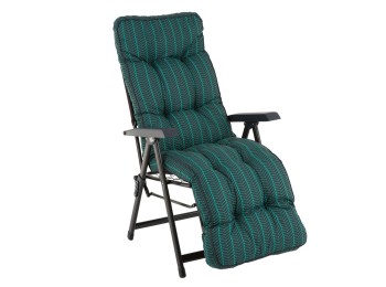 Tumbona jard pleg natuur ac gr/ver alba 7 posic. nt128708