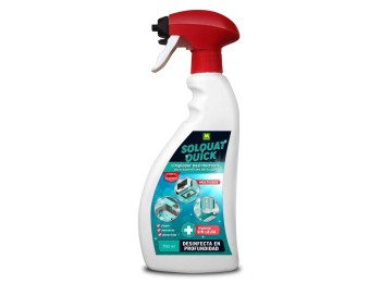 Limpiador desinfectante bactericida solquat quick viricida s