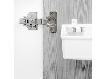 Emuca Bisagra de cazoleta, D. 35 mm, supercodo, apertura 100º, con suplemento, 20 ud.