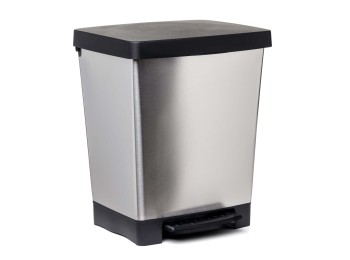 Cubo recic. 23 lt c/pedal pp ac. tatay 1 ud