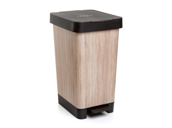 Cubo recic. 25 lt c/pedal pp mad tatay 1 ud