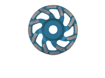 Muela desbaste 100mmØ ac az fan cup rubi