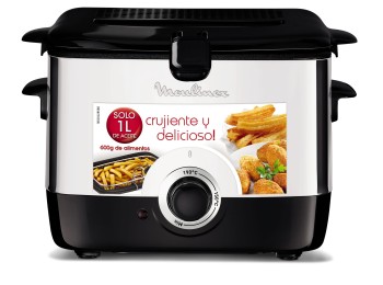 Freidora elec 1lt 1000w moulinex af220010