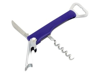 Sacacorchos botella camarero 3 usos navaja descaps fackelman