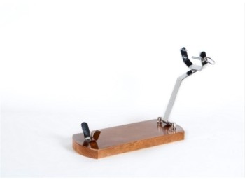 Jamonero horizontal pleg 40x16,7x31,5cm mad nogal buarfe