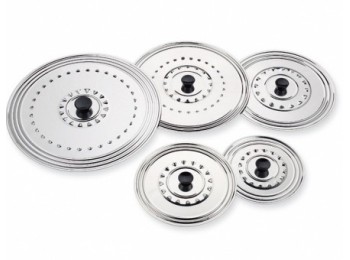 Tapa coc 26cm salpicaduras inox ilsa