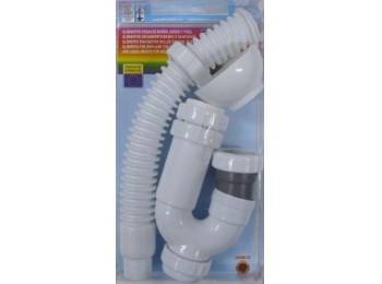 Sifon evac curvo 1´ 1/2x40mm s&m