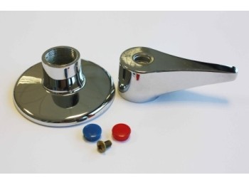 Mando palanca valvula empotrada c/emb lat/cr s&m