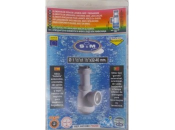 Sifon evac botella 1´ 1/2 s&m