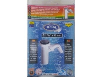 Toma desague lavadora s&m