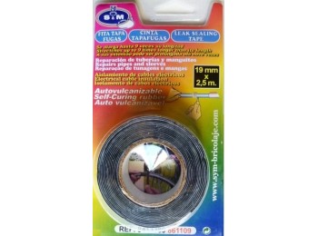 Cinta fontan tapafugas 2,5mtx19 s&m