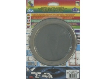 Tapa bote sifonico embell.inox completa in. s&m