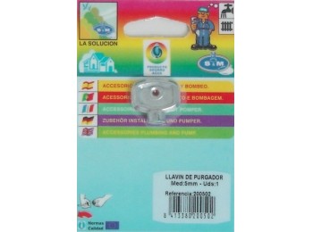 Llave purgador 5mm s&m