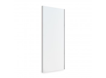 Emuca espejo extraíble para interior de armario, orientable, 340 x 1000 mm, gris metalizado.