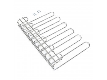 Emuca soporte para copas de 5 líneas, 320 mm, acero, acabado cromado