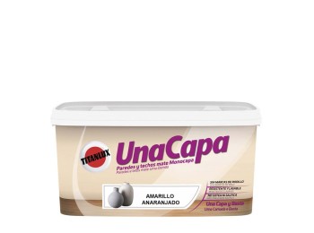 Pintura plast mate 4 lt ama/ana int. mono una capa titanlux