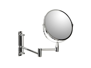 Espejo baño extensible mural 17cm aumento 5 ac cr brazo tata