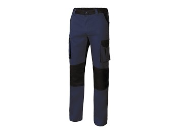 Pantalon trabajo t60 con refuerzo  65% poli 35% alg aznv/ne