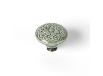 Pomo mueb Ø44mm porcel ver e523 rei