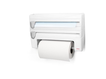 Portarrollo coc trip plastico ps bl roll n´ roll metaltex