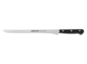Cuchillo jamonero flex 250mm acero nitrium ne opera arcos