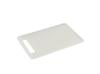 Tabla coc cortar 25x35x1 con asa pe bl metaltex