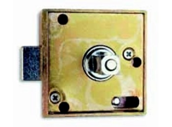 Cerradura 8mm z59800 cuad. con canal aga