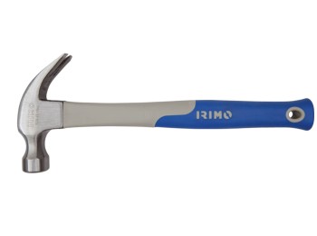 Martillo carp uña 0450gr 29mm m/fib ac az/ne irimo 1 ud