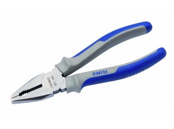 Alicate univ. 200mm m/bim ac azul niquelado irimo 1 ud