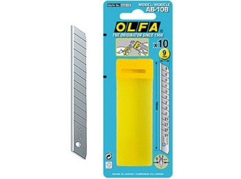 Cuchilla cutter 9x80mm olfa 10 pz