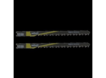 Hoja calar mad 116mm vast.´u´ c/fino hcs wolfcraft 2 pz