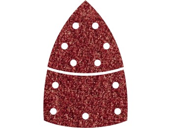 Hoja lija esmeril 095 mm triang gr80 adh wolfcraft 10 pz