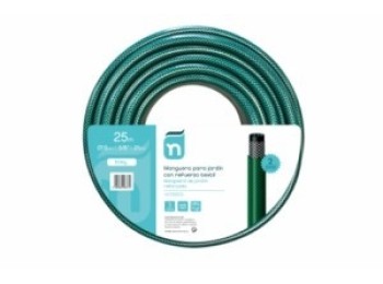Manguera riego 25mt-15mm 3c natuur ver easy trenz nt99212 25