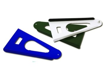 Abretarros manual acero/goma color surtido alexalo