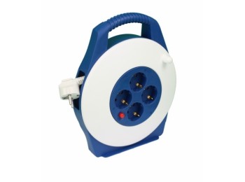 Enrollacable elec 3x1,5mm 05mt 3500w 2t-tt term. tayg bl/az