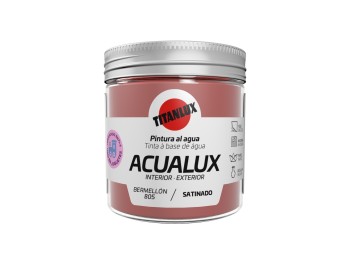 Pintura manualid. al agua 75 ml berme. satin. acualux titan
