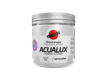 Pintura manualid. al agua 75 ml pla satin. metal. acualux ti