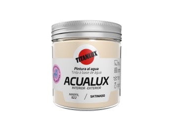 Pintura manualid. al agua 75 ml marf satin. acualux titan