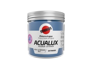 Pintura manualid. al agua 75 ml az/ultramar satin. acualux t