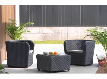 Mueble jardin shaf res nova coffe 55388 4 pz