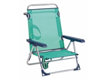 Silla playa cama baja alco alum/fibrel az ver 606alf-0030