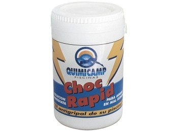 Cloro pisc. rap quimicamp granulado 202501 500 gr