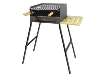 Barbacoa carb 93x44x37cm p/inox h. el zorro