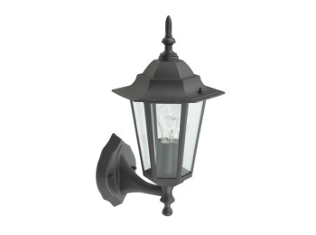 Aplique ilumin ascend. ext e27 60w met ne orlando luxform