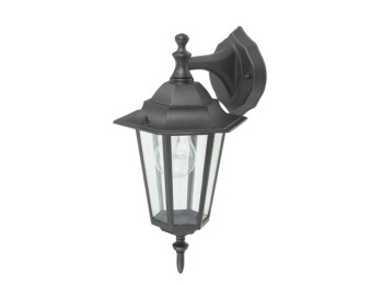 Aplique ilumin descend ext e27 60w met ne orlando luxform